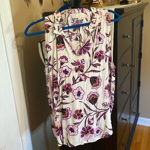 Loft blouse size large excellent used condition